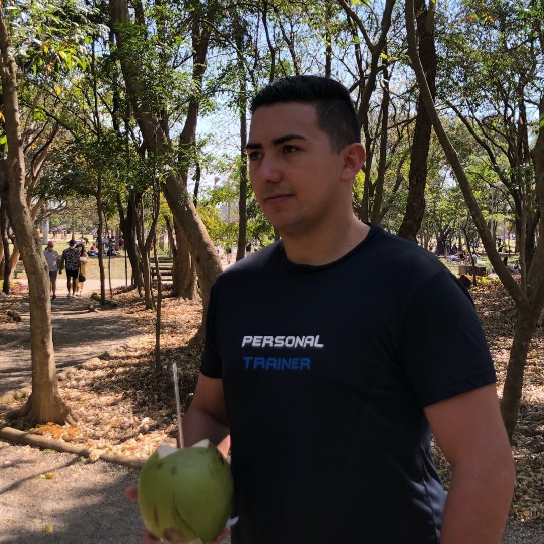 David Charles, profissional de Educação Física